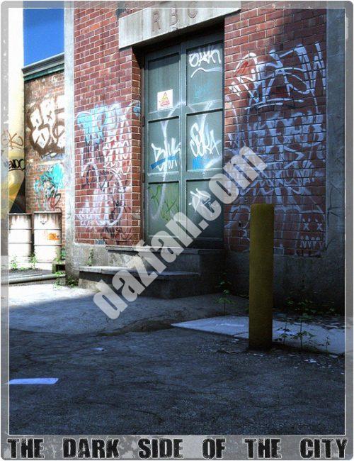 [daz场景] 城市的阴暗面-DAZ爱好者