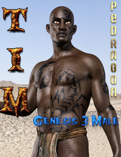 [daz角色] 蒂姆，创世纪3男-DAZ爱好者