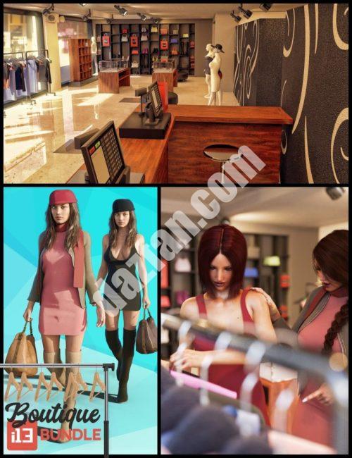 [daz场景] i13服装精品包-DAZ爱好者