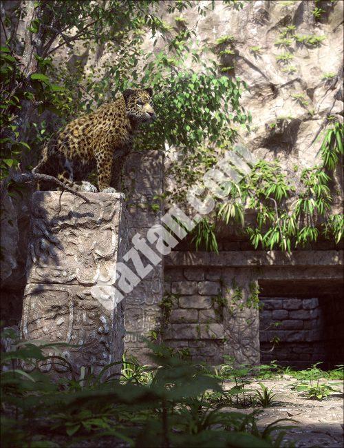 [daz场景] 玛雅遗址-DAZ爱好者