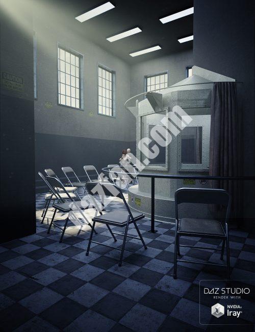 [daz场景] 监狱死亡室-DAZ爱好者