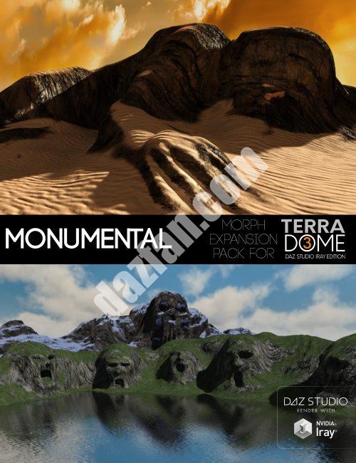 [daz场景] TerraDome 3的纪念-DAZ爱好者