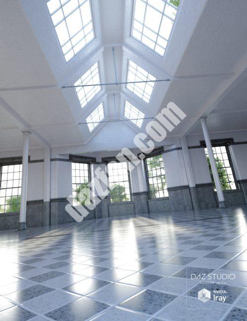 [daz场景] 西公园幼稚园诊所-DAZ爱好者