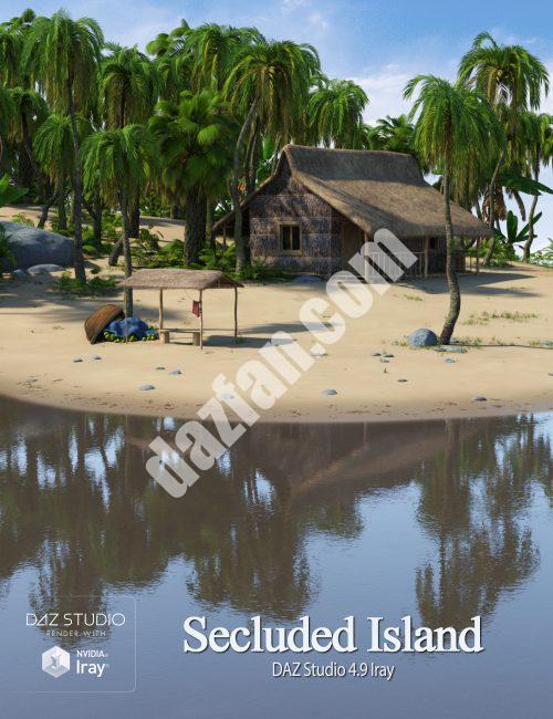 [daz场景] 隐蔽的岛-DAZ爱好者