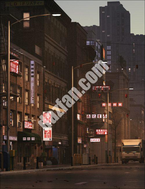 [daz场景] 城市扩张3-DAZ爱好者