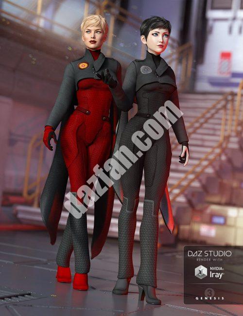 [daz服装] 中尉装备纹理-DAZ爱好者