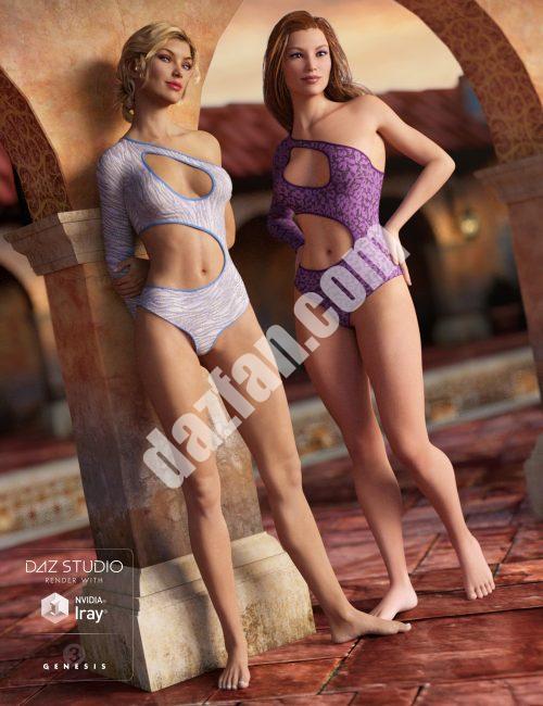 [daz服装] 里约泳装材质-DAZ爱好者