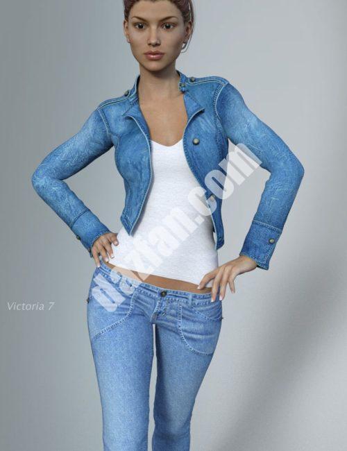 [daz服装] 鸿宇的《创世纪3女牛仔3》-DAZ爱好者