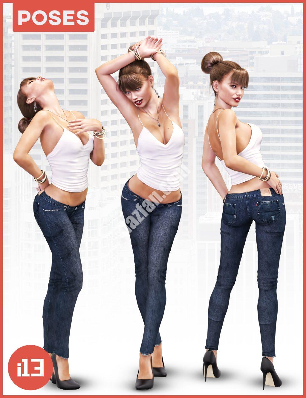 [daz姿势] i13 炫姿系列-DAZ爱好者