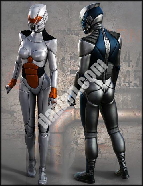 [daz服装] HFS幽灵服纹理-DAZ爱好者