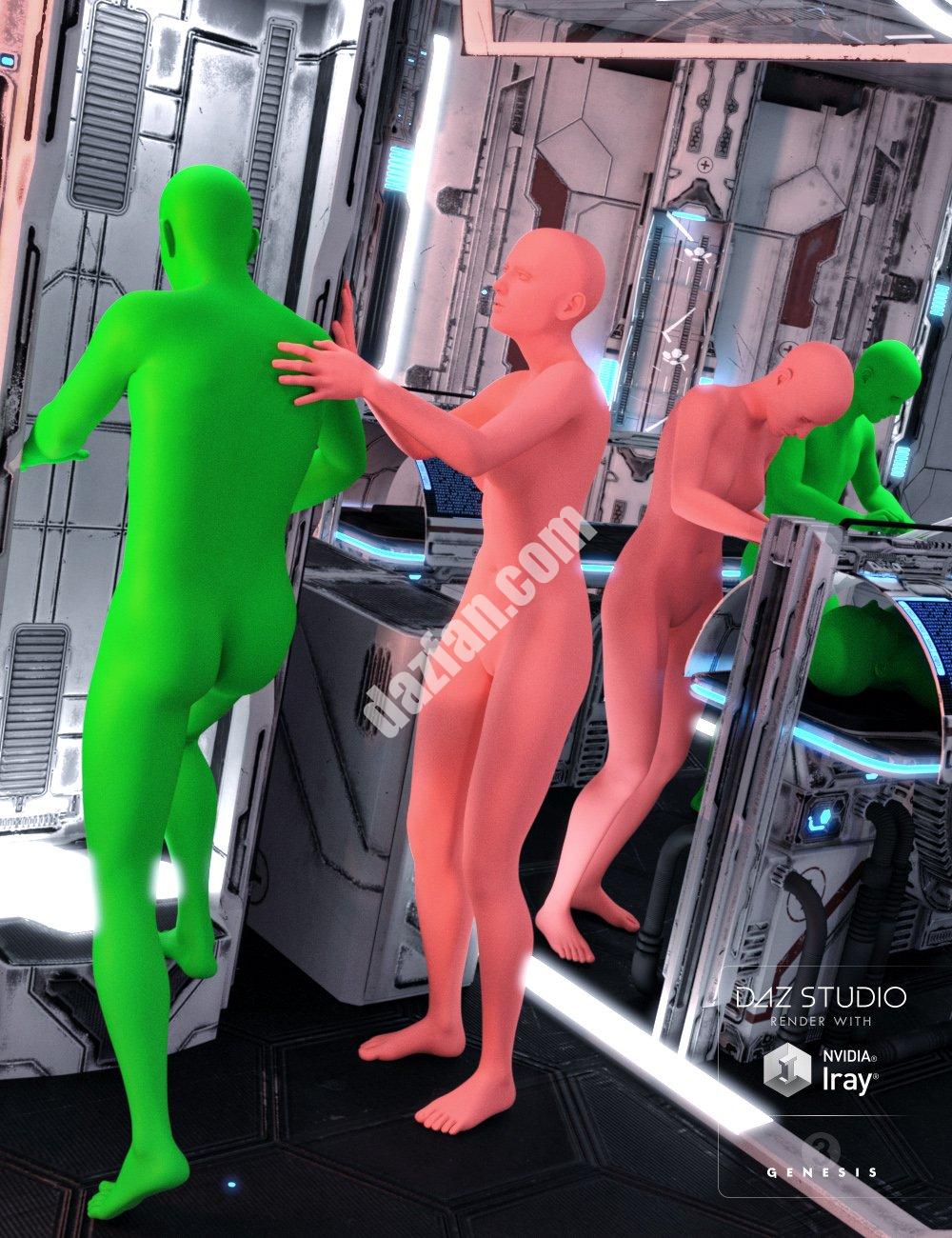 [daz姿势] SS Marcoor Medbay医学姿势创世纪3-DAZ爱好者