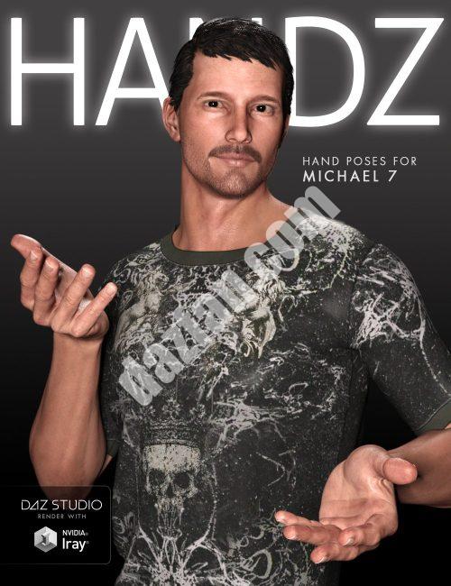 [daz姿势] Handz for Genesis 3 Male(s)-DAZ爱好者