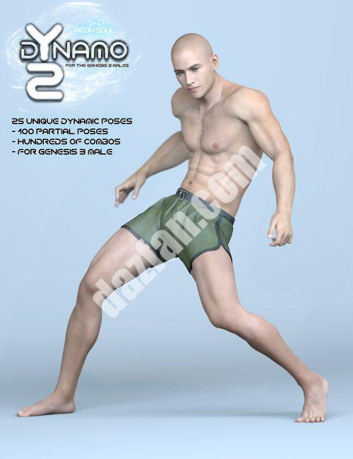 [daz姿势] 发电机2为创世纪3摆姿势-DAZ爱好者