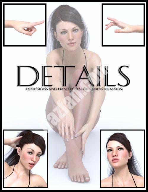 [daz姿势] 创世纪3中女性的细节-DAZ爱好者