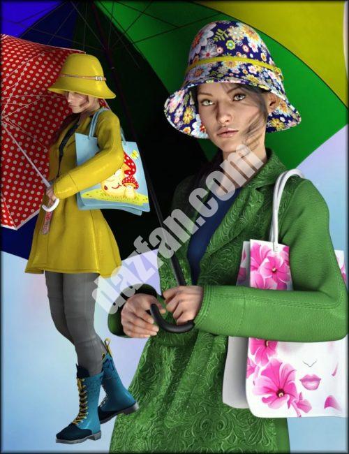 [daz服装] 四月雨纹理-DAZ爱好者