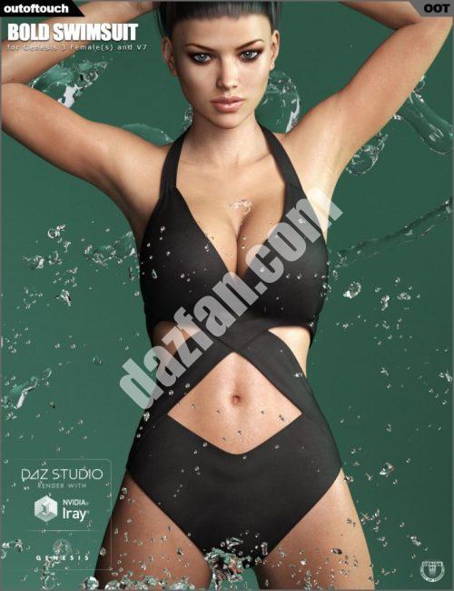 [daz服装] 创世纪3中大胆的女性泳衣-DAZ爱好者