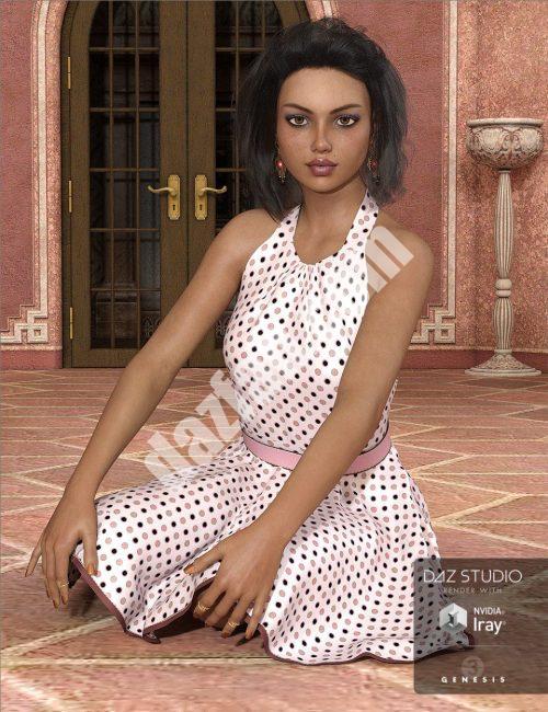 [daz服装] 《创世纪3》女生糖果裙-DAZ爱好者