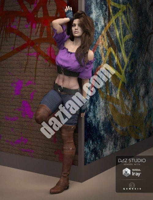 [daz服装] 创世纪3女子俱乐部公主-DAZ爱好者