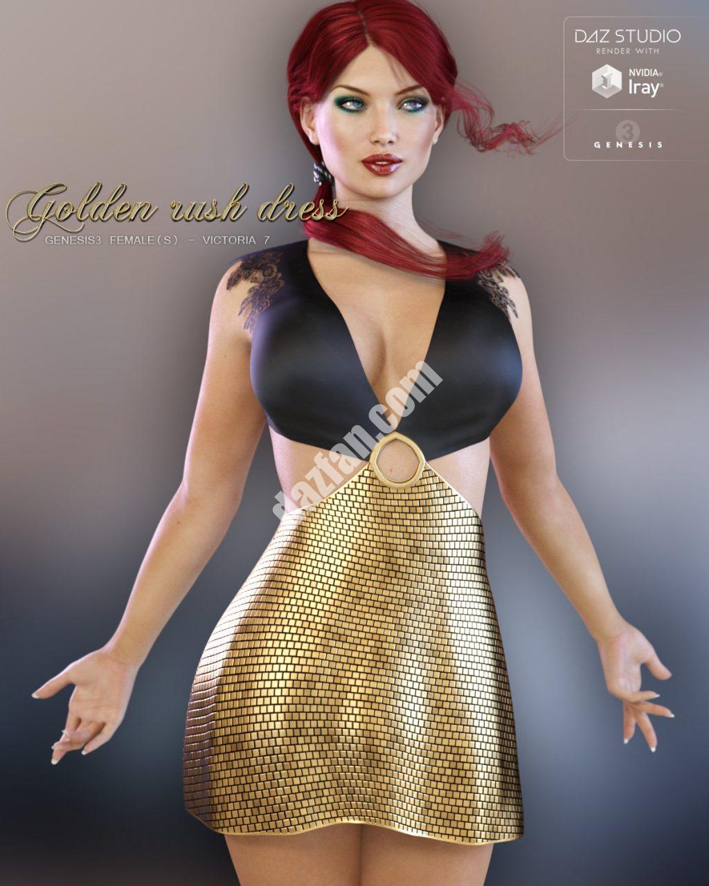 [daz服装] 创世纪3女套装-DAZ爱好者