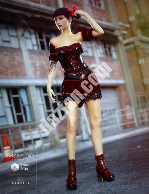 [daz服装] 《创世纪3》中的哥特式朋克-DAZ爱好者