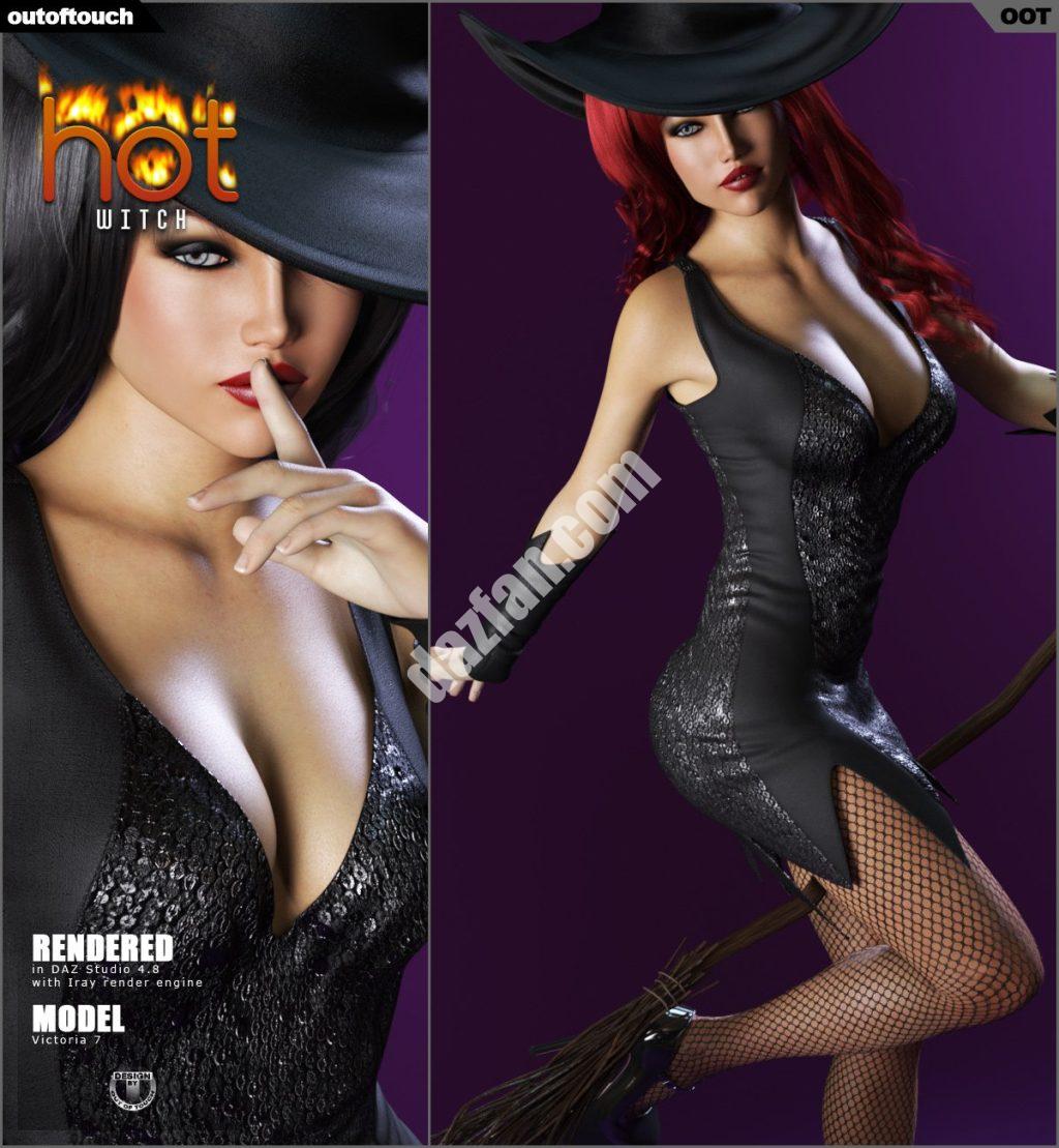 [daz服装] 热女巫创世纪3女(s)-DAZ爱好者