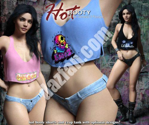 [daz服装] 热战利品创世纪3女性-DAZ爱好者