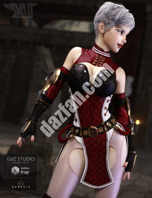 [daz服装] Ikaros创世纪3女性套装-DAZ爱好者