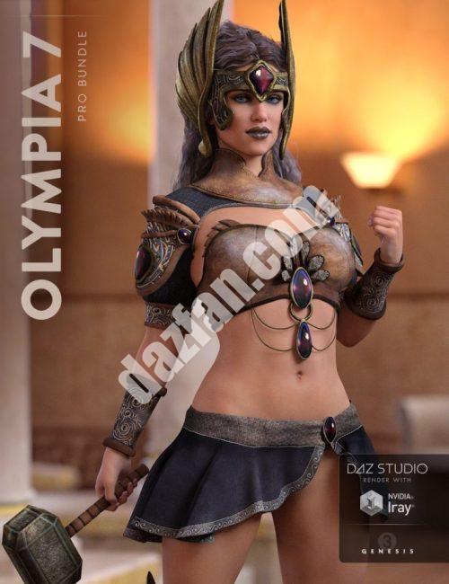 [daz合集] 奥林匹亚7专业包-DAZ爱好者
