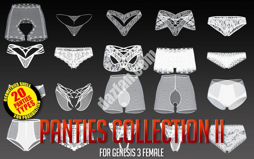 [daz服装] 内衣系列2为G3F-DAZ爱好者