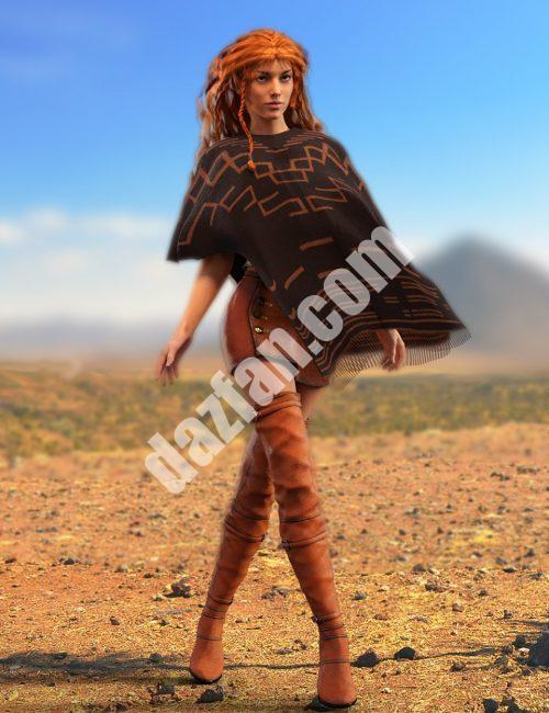 [daz服装] 雨披女孩装创世纪3女性(s)和维多利亚7-DAZ爱好者