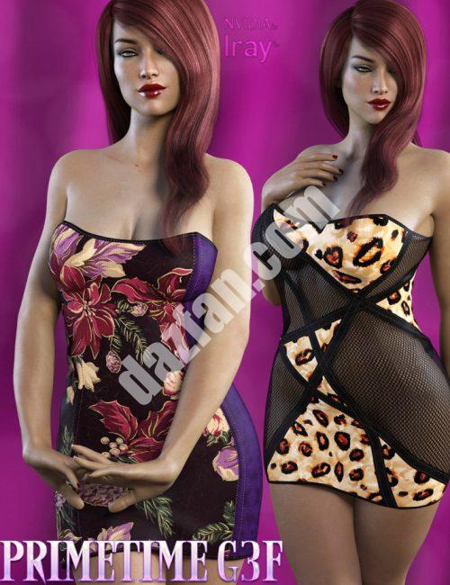 [daz服装] 黄金时段G3F-DAZ爱好者