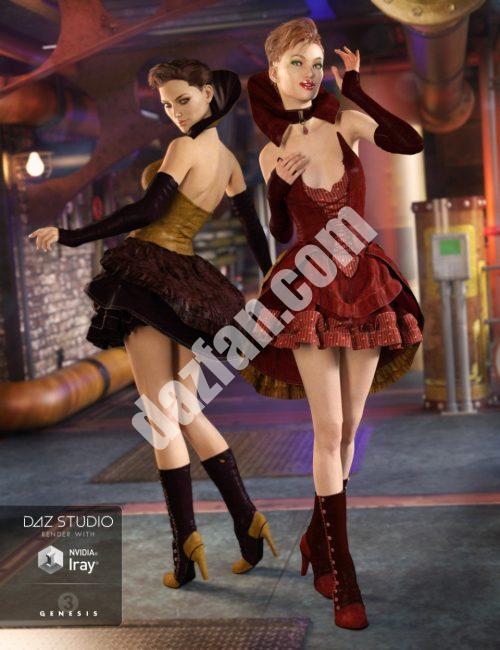 [daz服装] 阴影装备纹理女王-DAZ爱好者