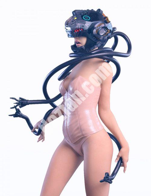 [daz服装] 科幻美杜莎-DAZ爱好者