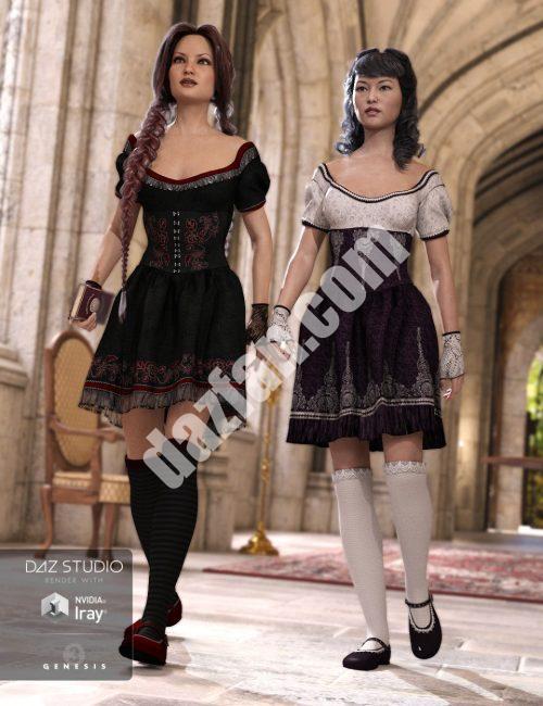 [daz服装] 《清醒梦的阴影》-DAZ爱好者