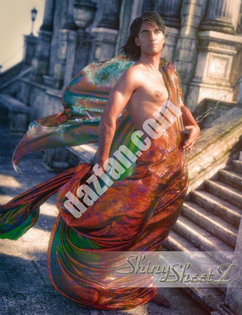 [daz服装] Genesis 3雄性闪亮小型张II-DAZ爱好者