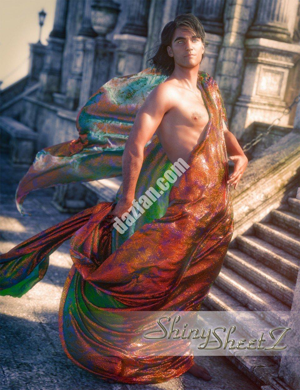 [daz服装] Genesis 3雄性闪亮小型张II-DAZ爱好者