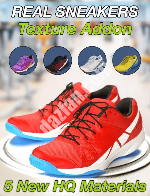 [daz服装] Slide3D真实运动鞋创世纪3女性(s)纹理插件-DAZ爱好者