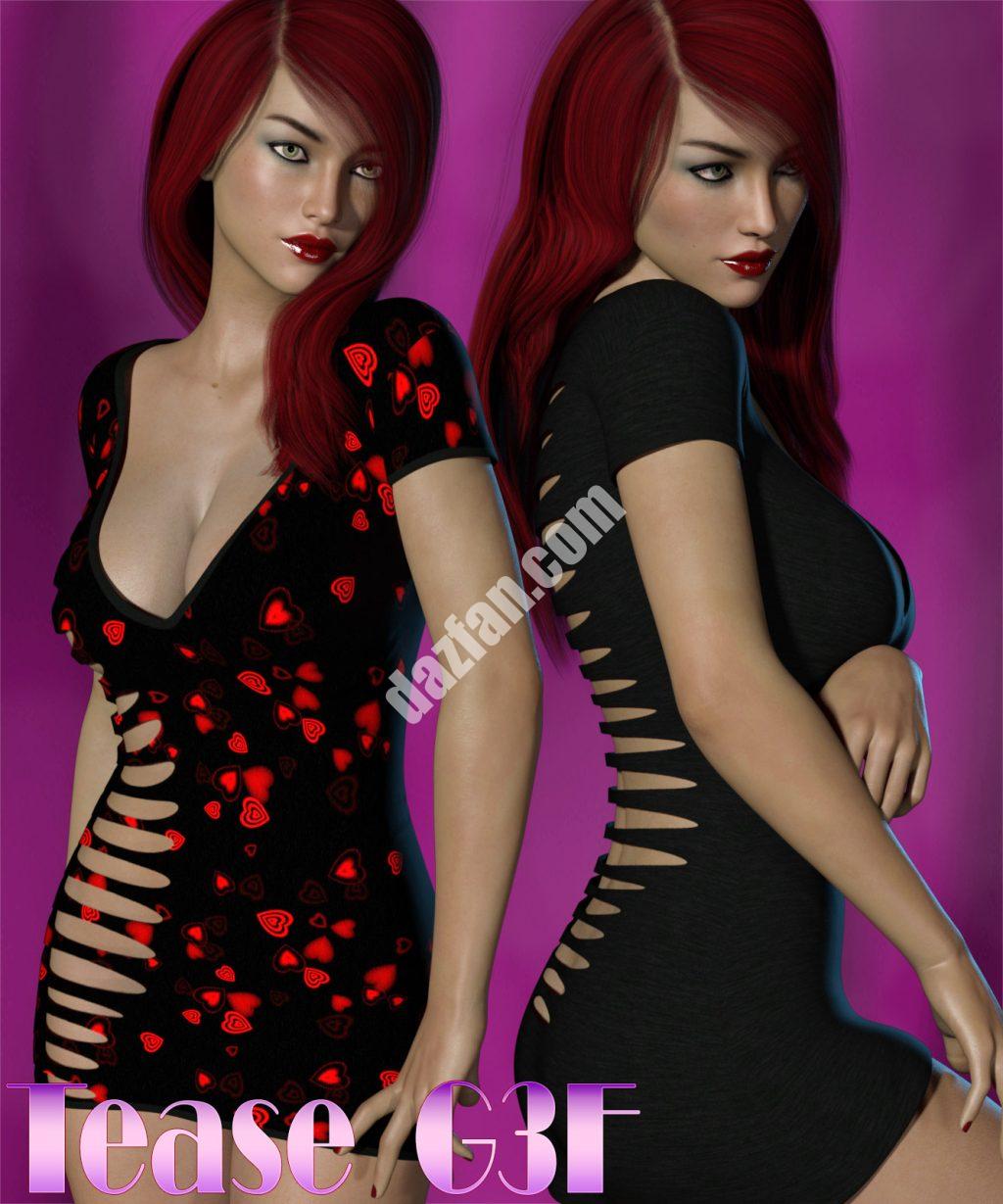 [daz服装] 梳理G3F-DAZ爱好者