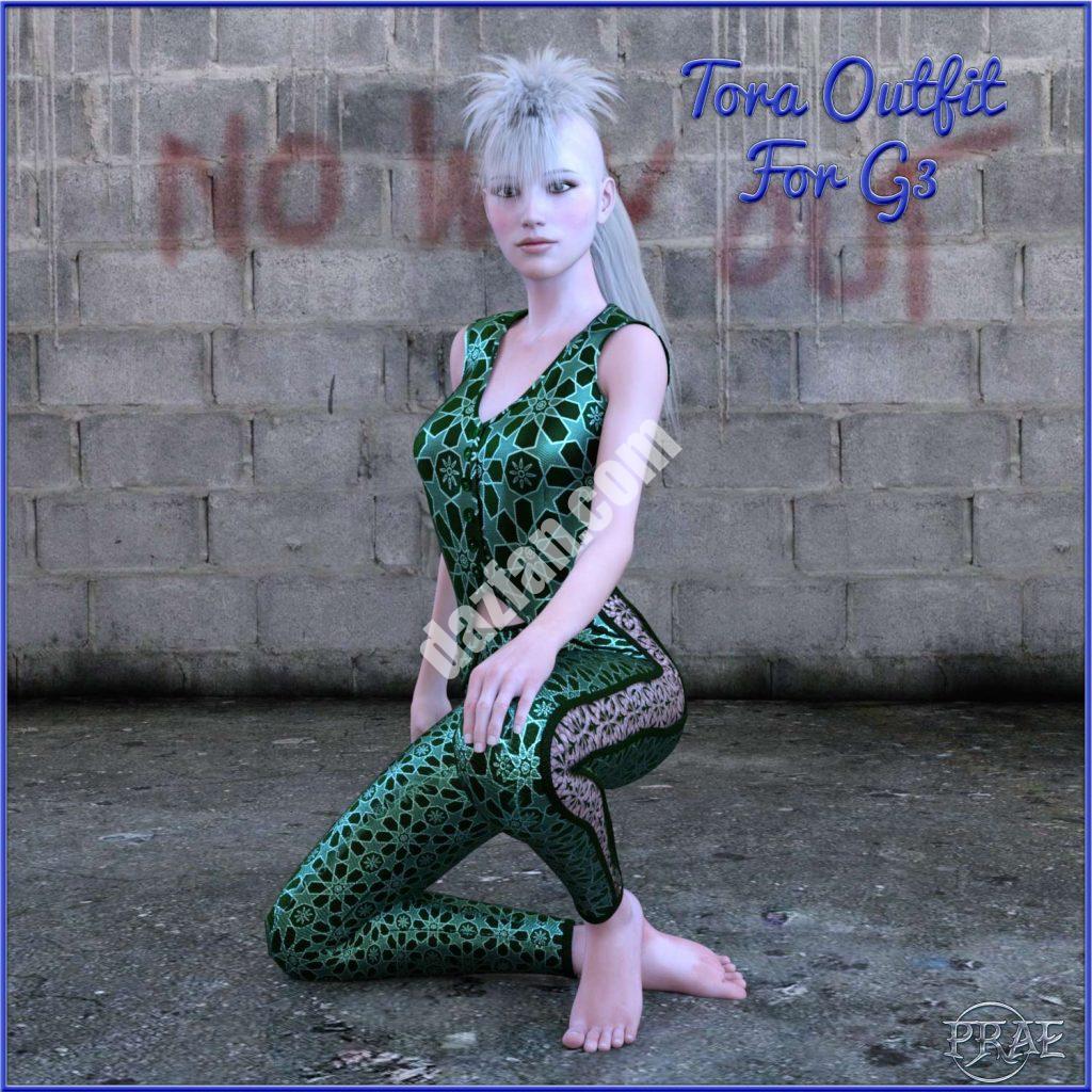 [daz服装] 托拉为G3准备的装备-DAZ爱好者