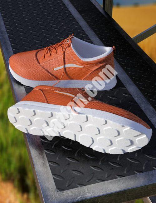 [daz服装] TreadZ运动系列Genesis 3男(s)-DAZ爱好者