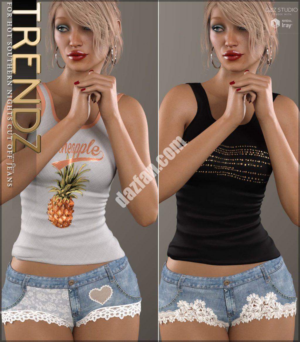 [daz服装] 炎热的南方夜晚停电的趋势-DAZ爱好者