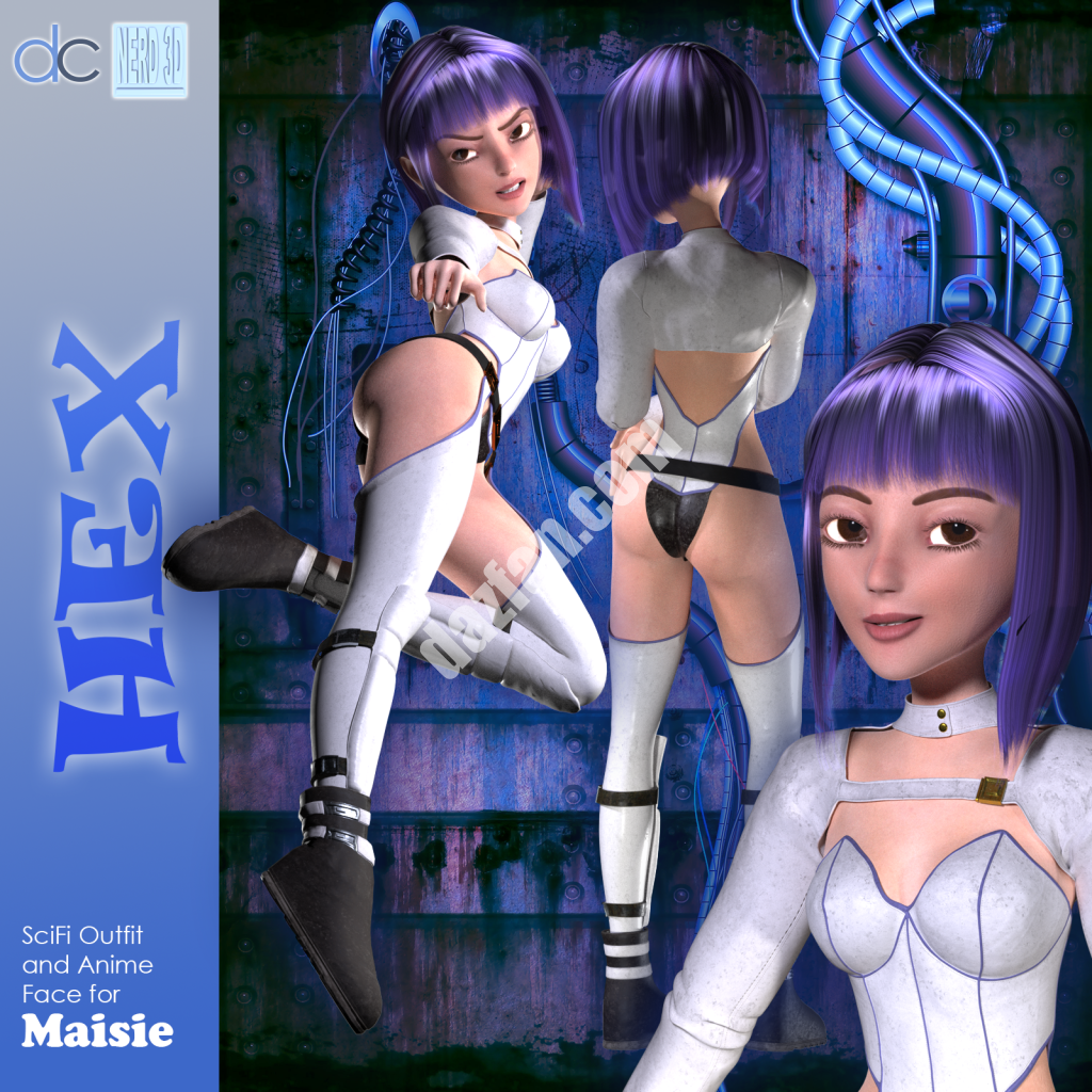 [daz服装] Hex for Maisie-DAZ爱好者