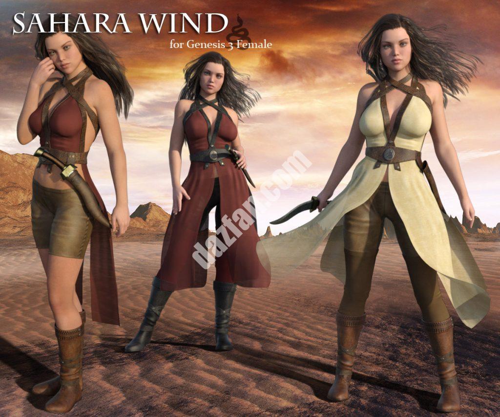 [daz服装] 撒哈拉风G3F-DAZ爱好者