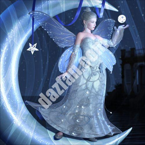[daz服装] 月亮和星星献给仙女-DAZ爱好者