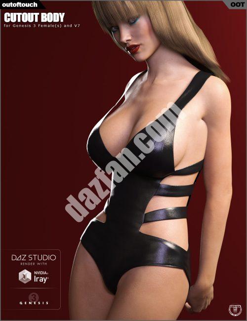 [daz服装] 创世纪3女性的切割体-DAZ爱好者