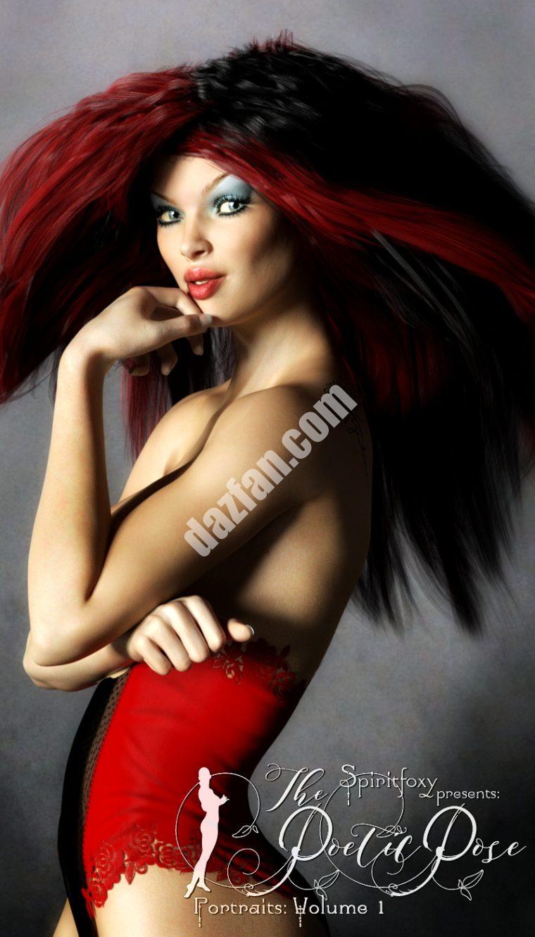 [daz姿势] 诗意的姿势肖像卷1-DAZ爱好者