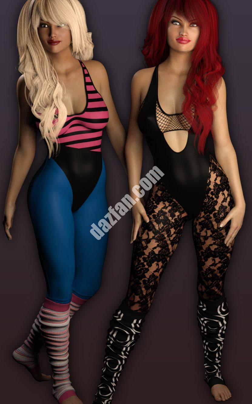 [daz服装] VERSUS -创世纪3女性运动性感-DAZ爱好者