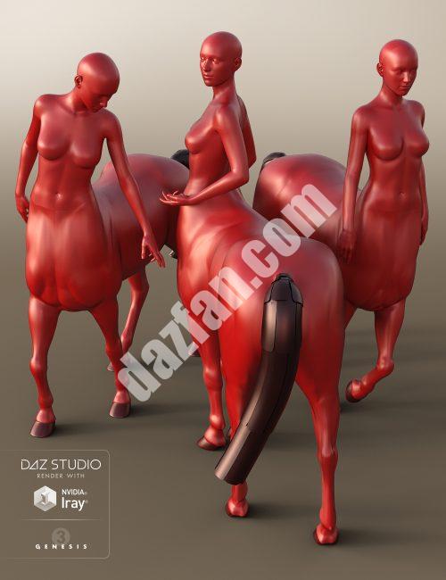 [daz姿势] 半人马座7女性的内在美姿态-DAZ爱好者