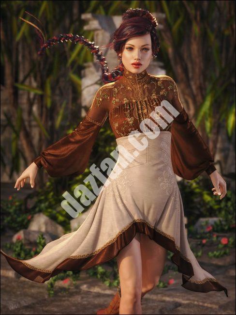 [daz服装] 创世纪3的木偶女-DAZ爱好者