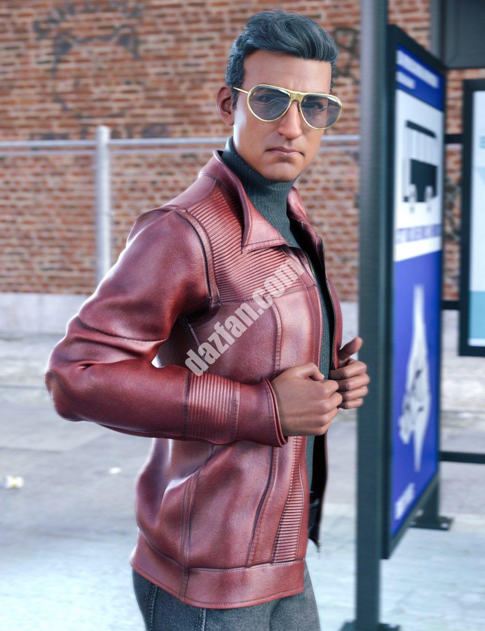 [daz姿势] 爵士8.1的Z卧底姿势和表情-DAZ爱好者